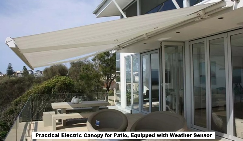 Electric Canopy for Patio